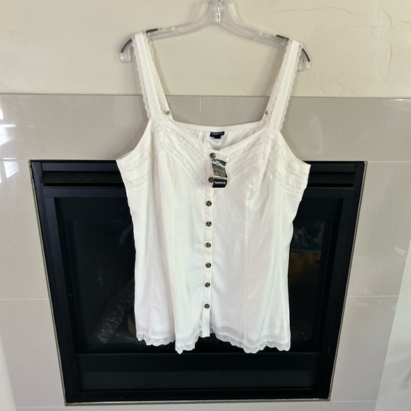 Torrid Women’s 2X Babydoll Tank Top Tunic BUNDLE of 4 Lace Sequin Smocked NWT - Picture 2 of 16